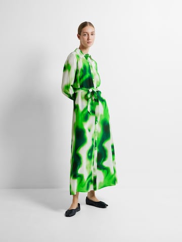 SELECTED FEMME Shirt Dress in Green