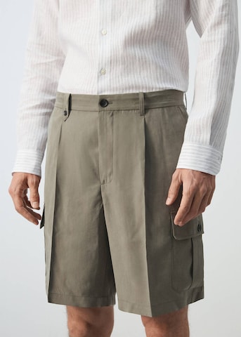 MANGO MAN Regular Hose 'Etna' in Beige