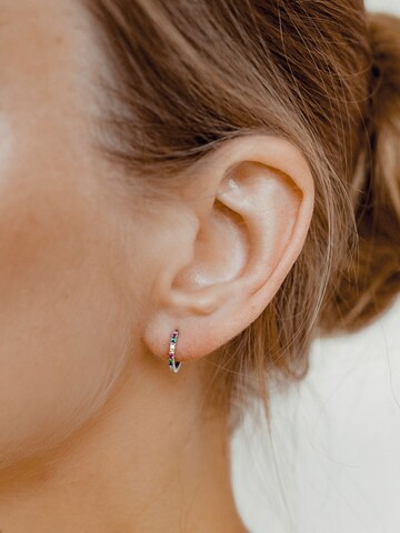 Boucles d'oreilles 'Rainbow' Hey Happiness en argent
