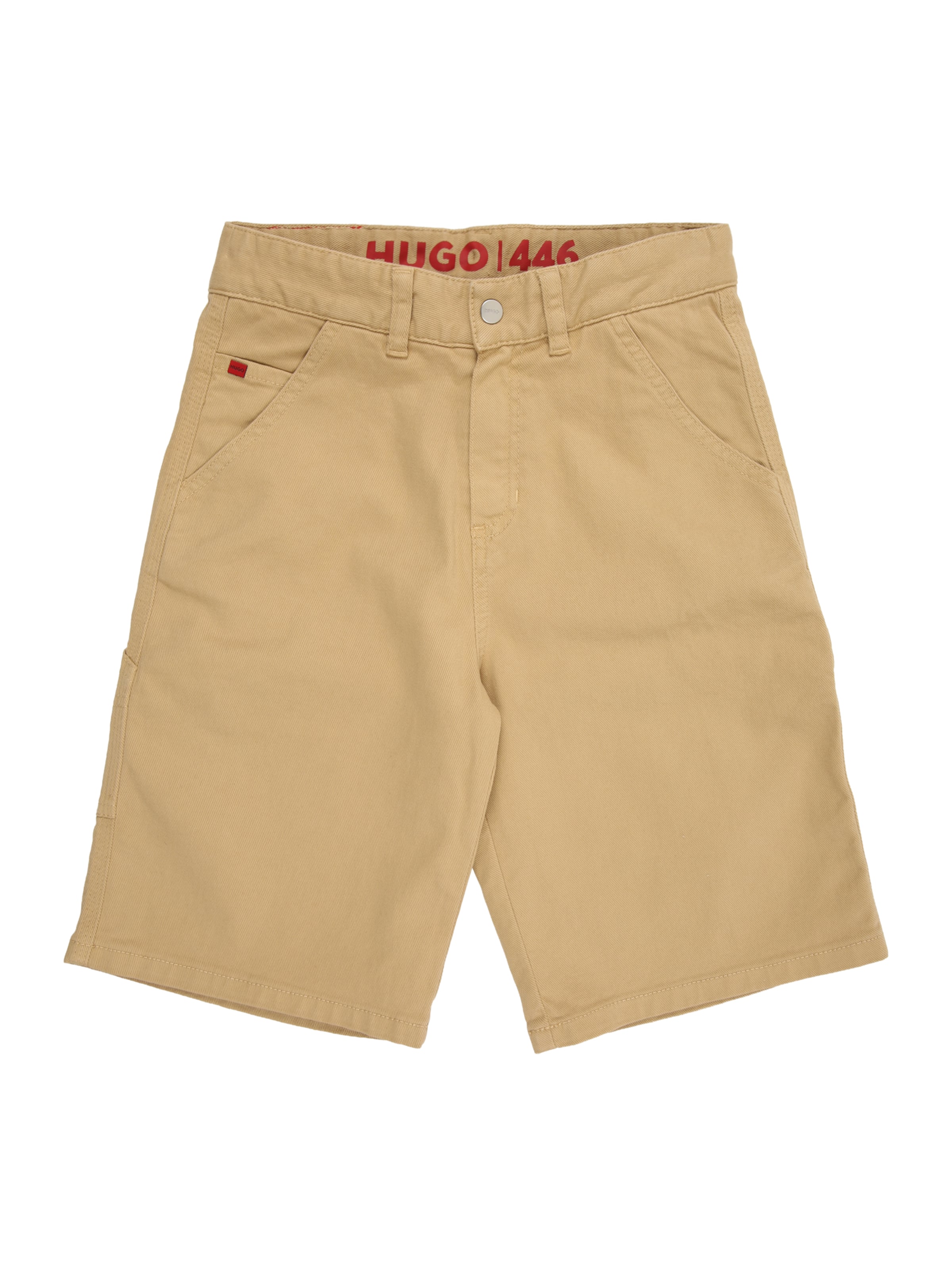 HUGO - regular Pantalón en beige: frente