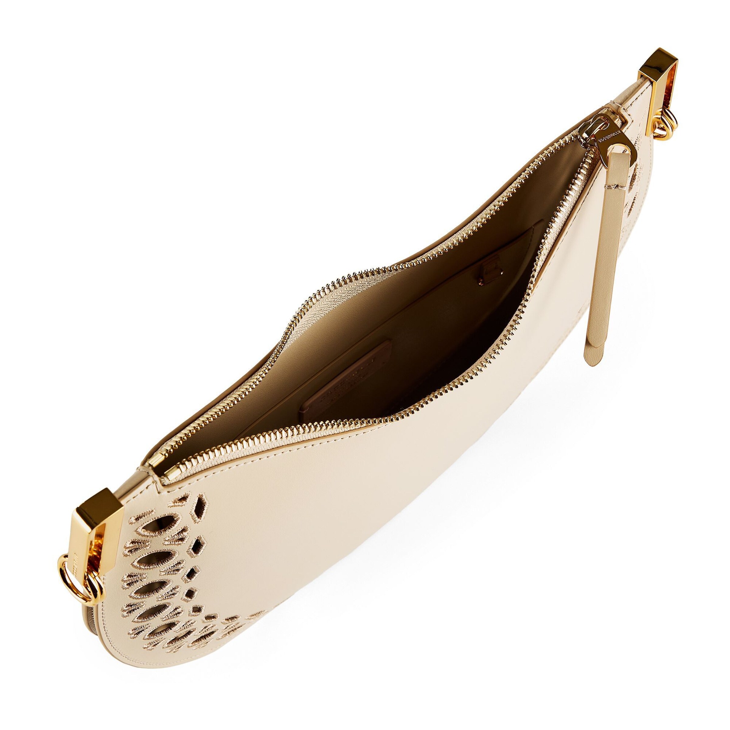 Coccinelle Schoudertas 'Sunup' in Beige