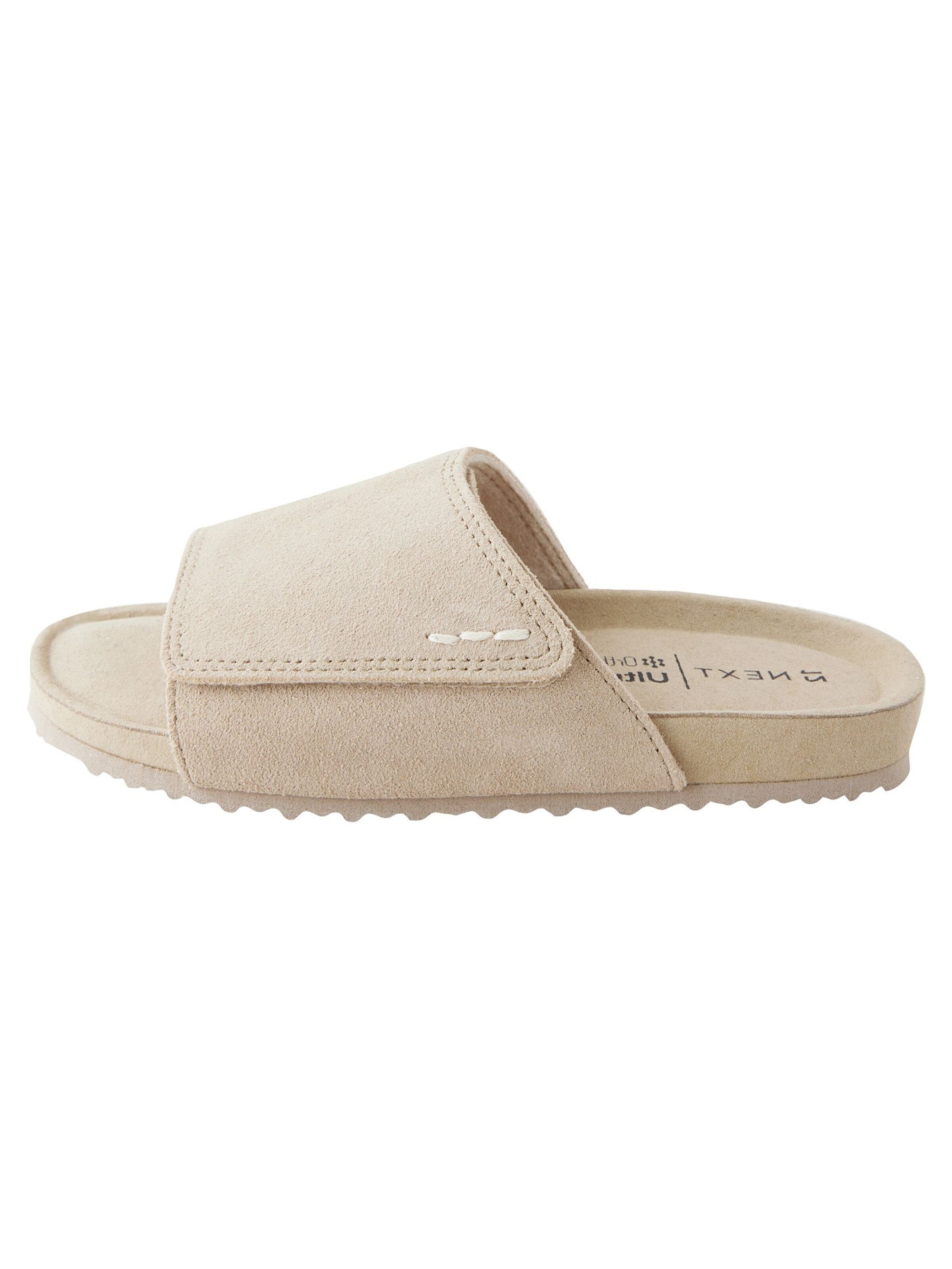 Next Pantolette in Beige: Vorderseite