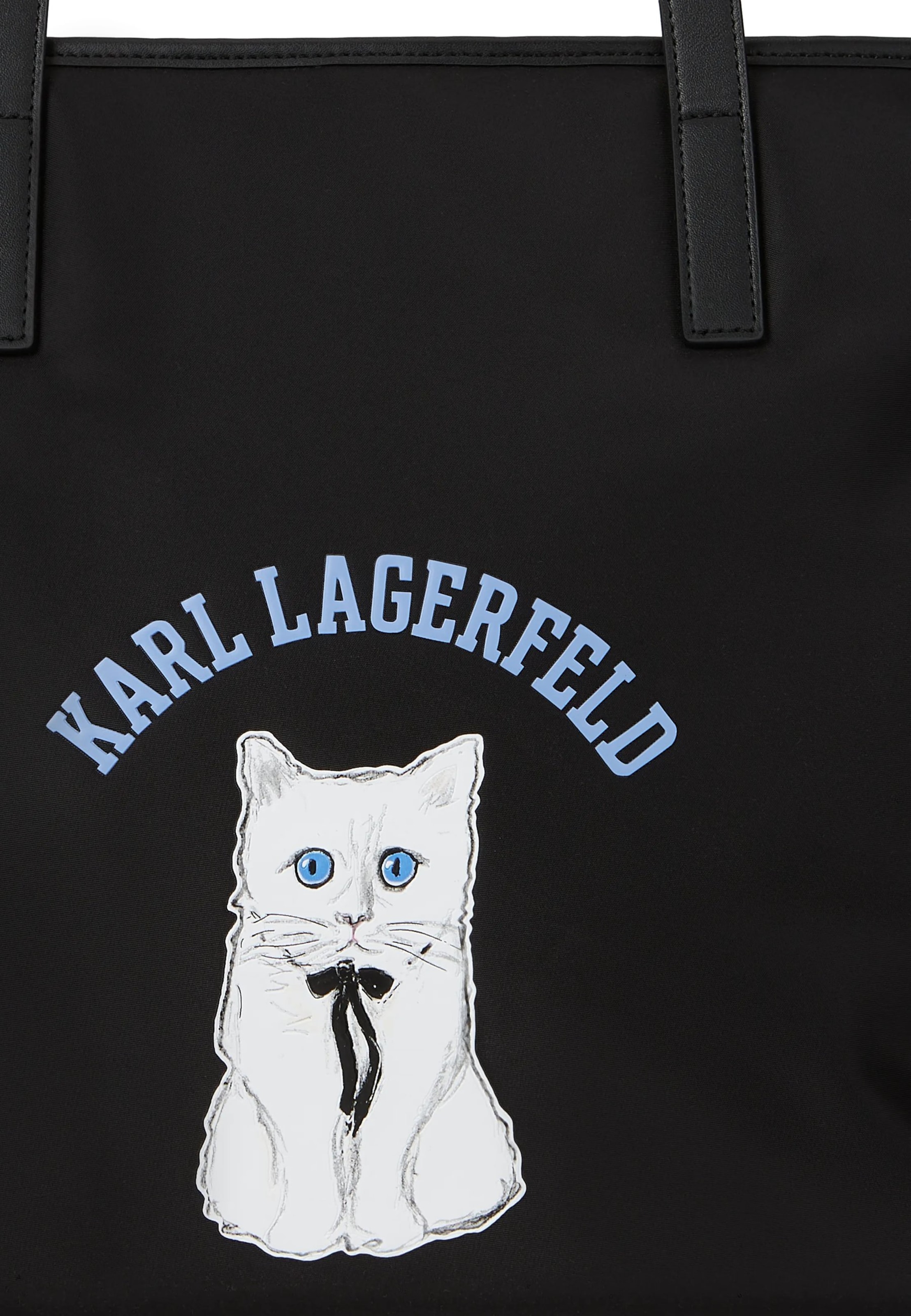 Karl Lagerfeld Shopper 'Ikon Choupette' - Čierna