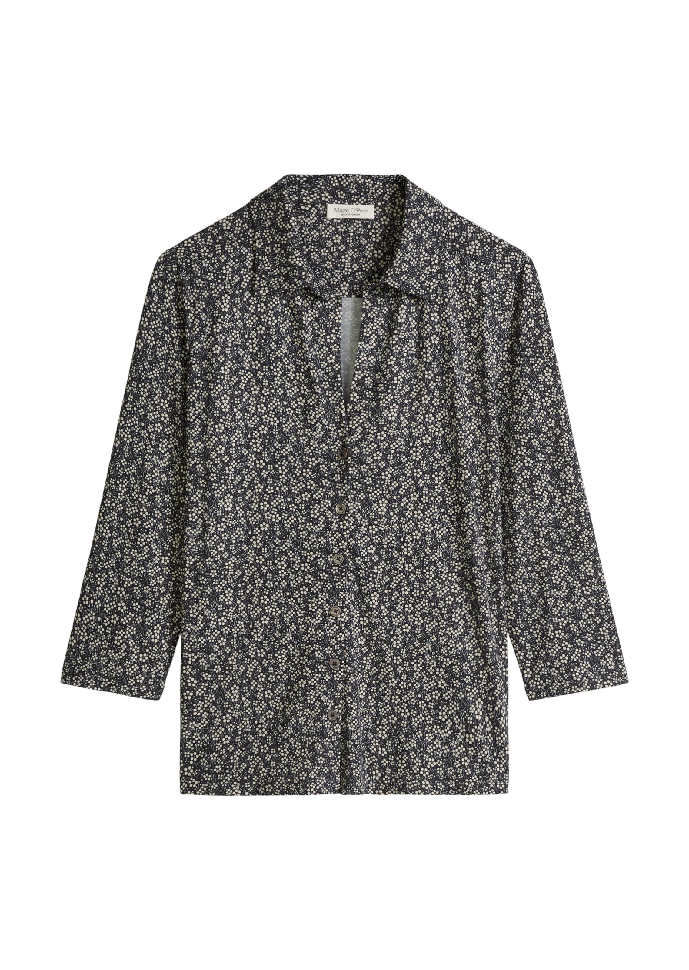 Chemisier Marc O'Polo en bleu : devant