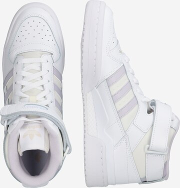 ADIDAS ORIGINALS Sneakers high 'Forum' i hvit