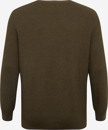 Jack & Jones Plus Regular Fit Pullover  'CARLOS ' in Grün