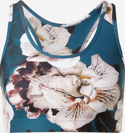 Athlecia Sports bra 'France' in Petrol / Mixed colours, Item view