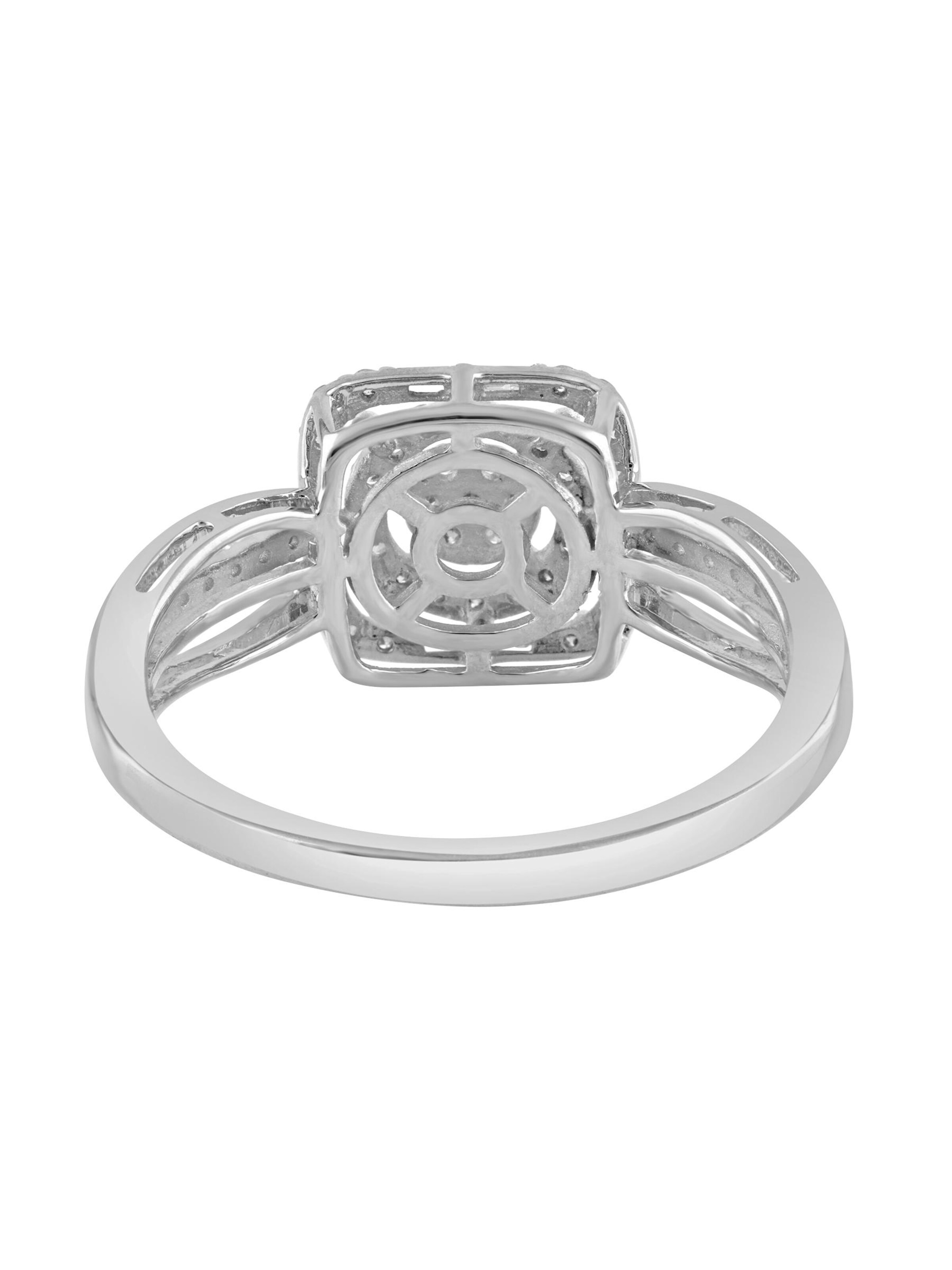 Diamant Exquis Ring in Silver