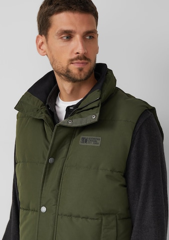 Gilet s.Oliver en vert