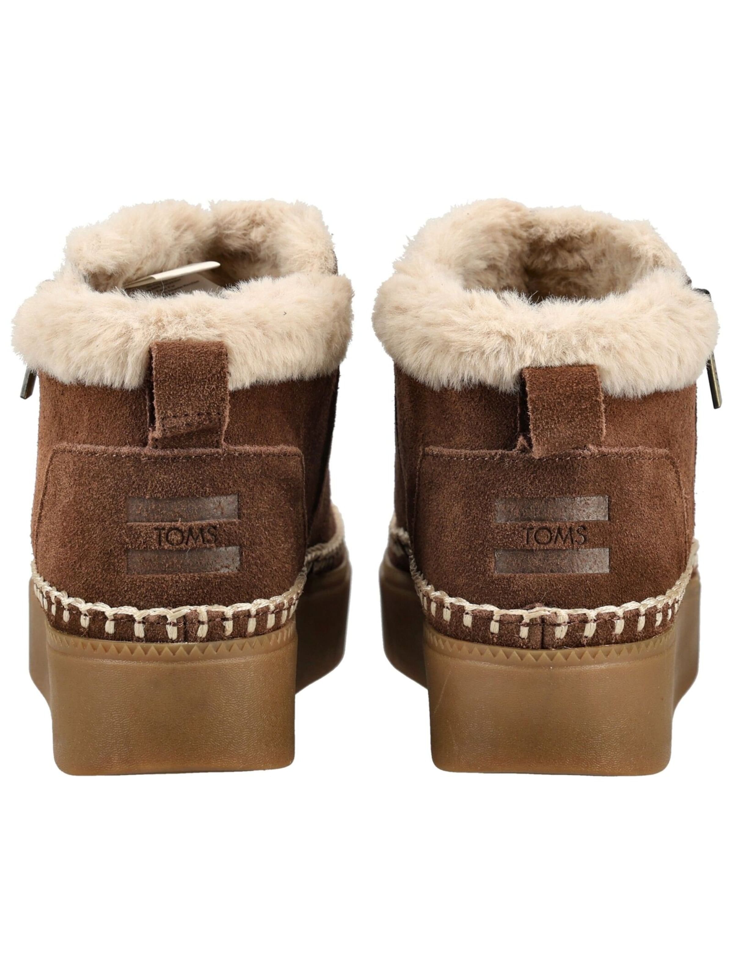 TOMS Enkellaarsjes in Bruin