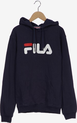 FILA Sweatshirt & Zip-Up Hoodie in XS in Blue: front