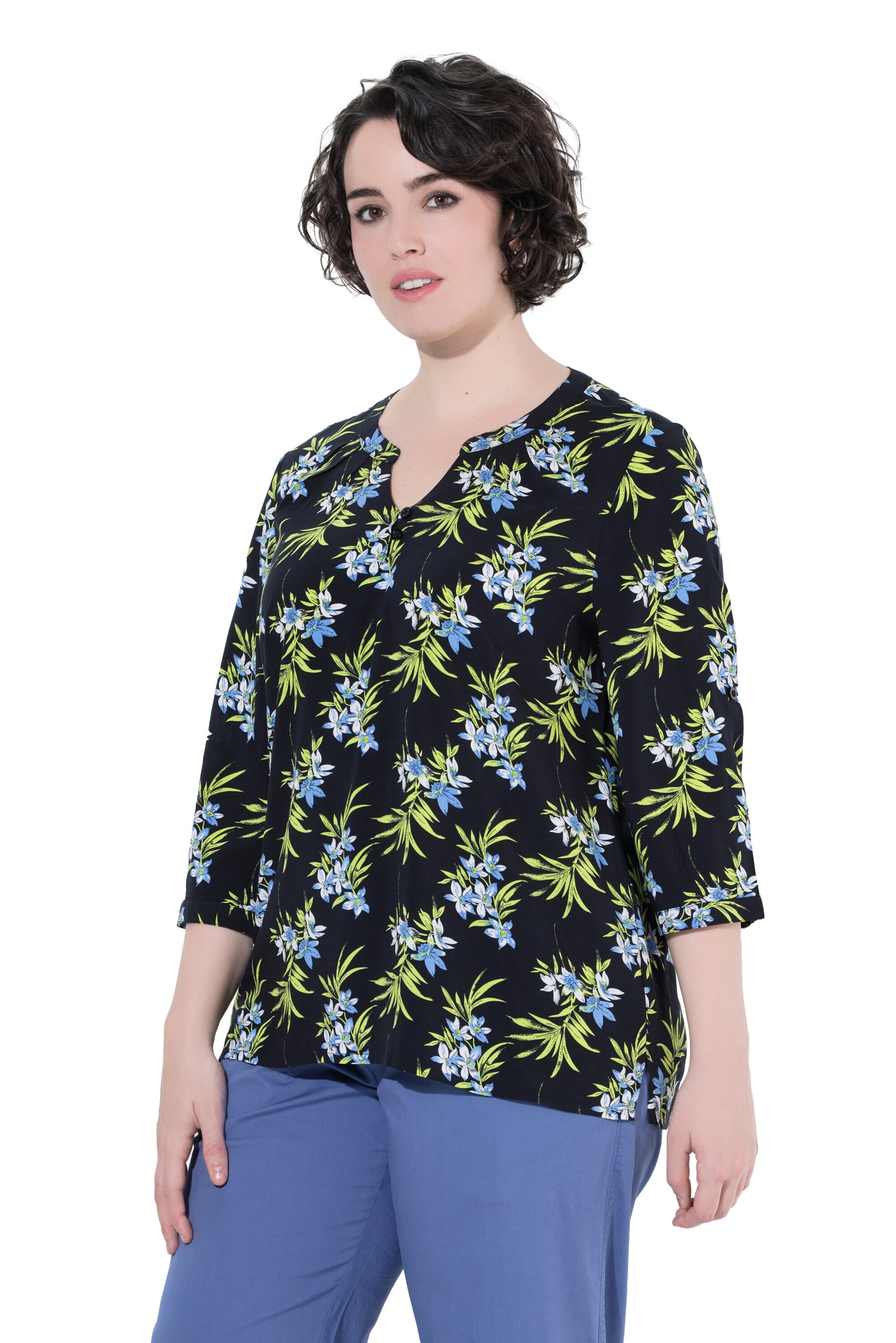 Ulla Popken Tunic in Black: front