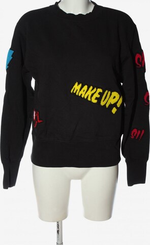 REPLAY Sweatshirt & Zip-Up Hoodie in S in Black: front