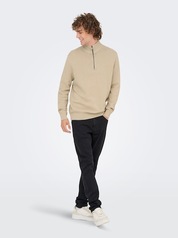Only & Sons Pullover 'MACE' i grå