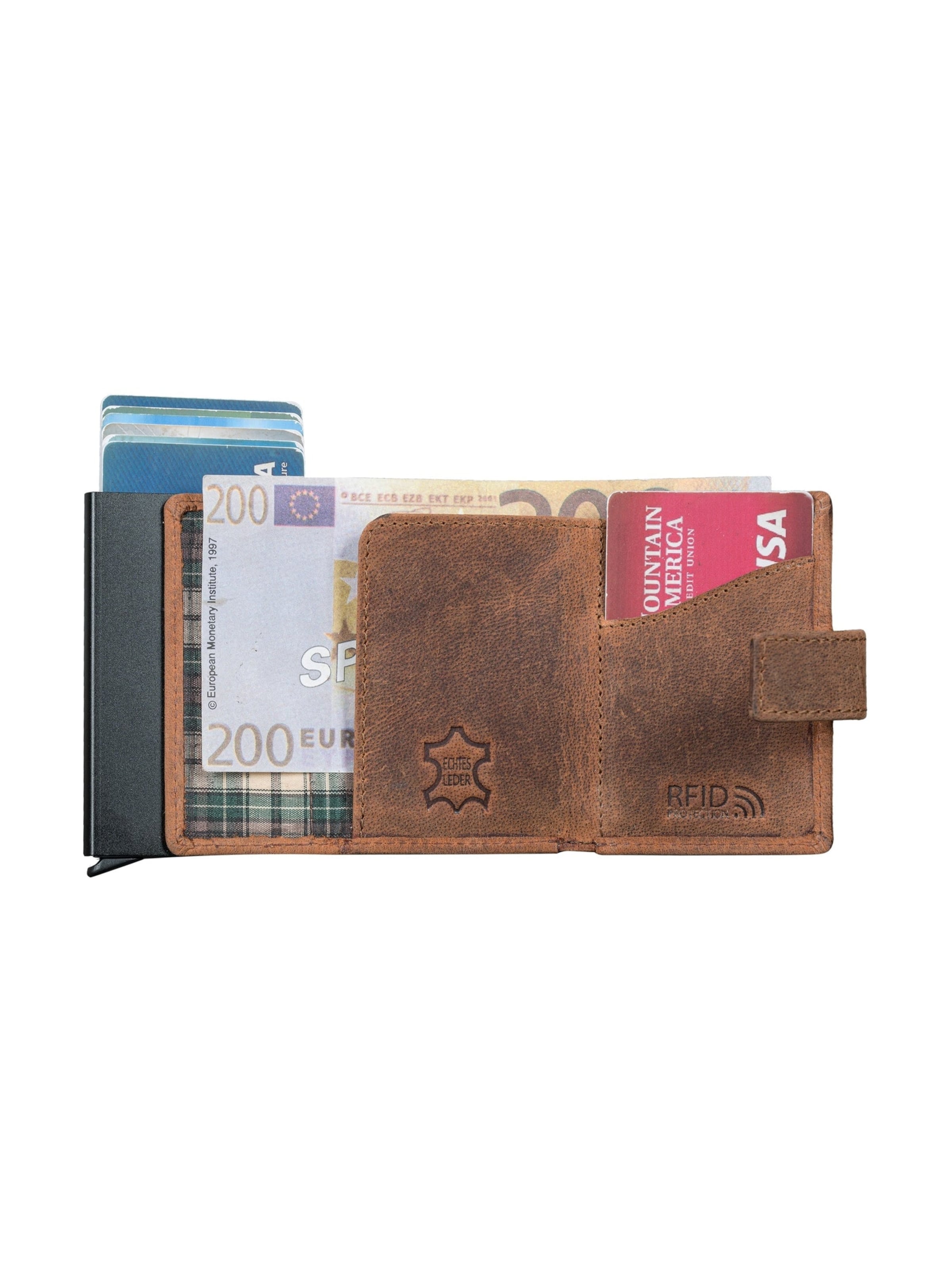 Benthill Wallet 'Etui' in Brown