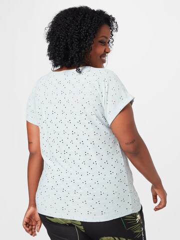 ONLY Carmakoma Shirt 'CARZABBY' in Blue