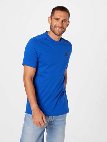 ADIDAS SPORTSWEAR Sportshirt 'Aeroready Designed To Move Feelready' in Blau: predná strana