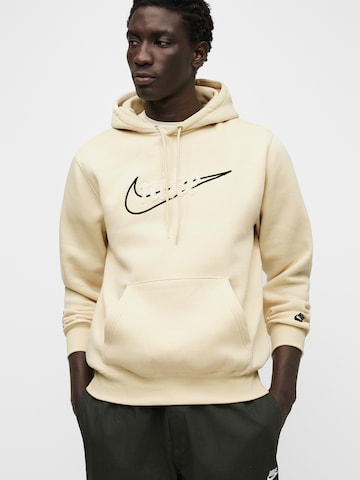 Nike Sportswear Sweatshirt 'CLUB' i beige