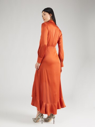 TFNC Večerna obleka 'ZIMMY' | oranžna barva