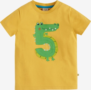 Frugi Shirt 'Magic Number' in Yellow: front