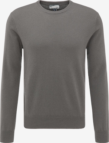 Pull-over DreiMaster Vintage en gris : devant