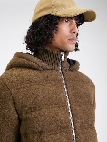 Veste mi-saison 'C-Emanco' BOSS en marron