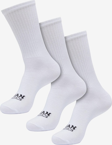 Chaussettes Urban Classics en blanc : devant