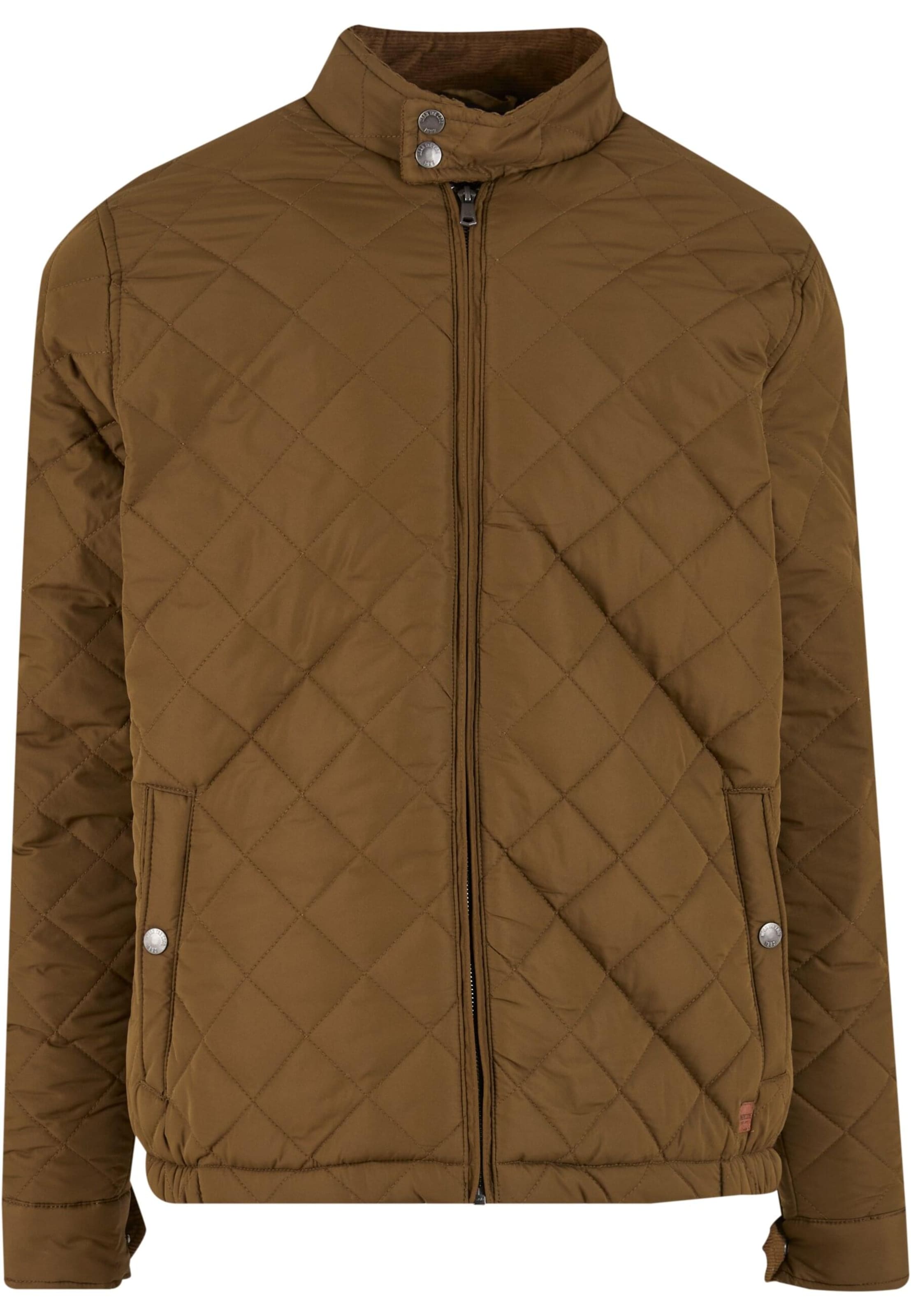 INDICODE JEANS Přechodná bunda 'Dorosk' – zelená: přední strana