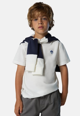 North Sails T-Shirt in Weiß