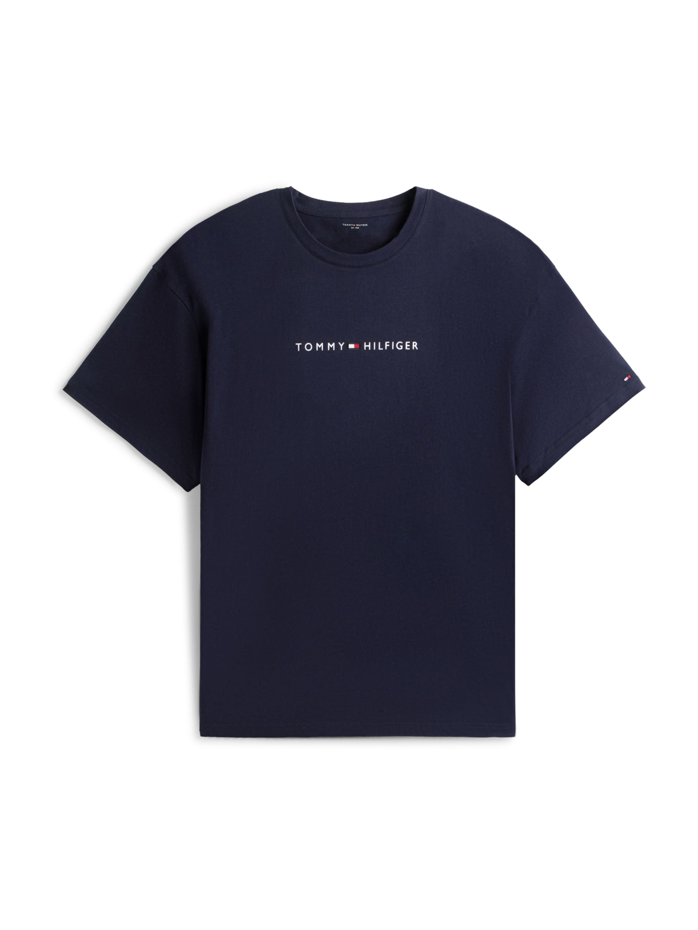 Tommy Hilfiger Underwear Plus Shirt in Blue: front
