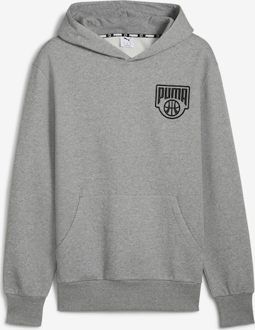 Sweat de sport 'Posterize' PUMA en gris : devant