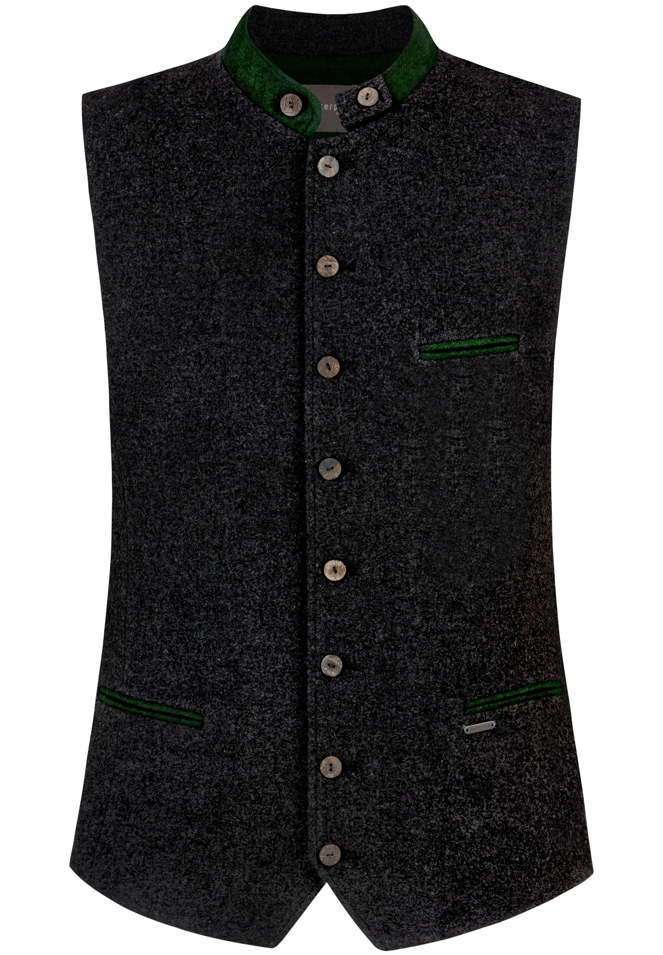 STOCKERPOINT Traditional vest 'Julius' in 44 in Anthracite, Item view