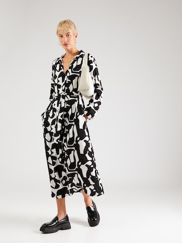 Sublevel Blousejurk in Zwart: voorkant
