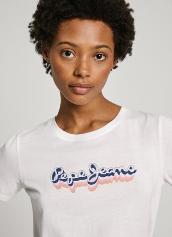Pepe Jeans Shirt in Weiß