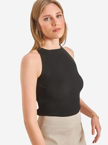 Tops en tricot Bianco Lucci en noir