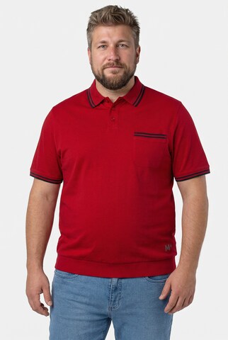 Men Plus Shirt in Red