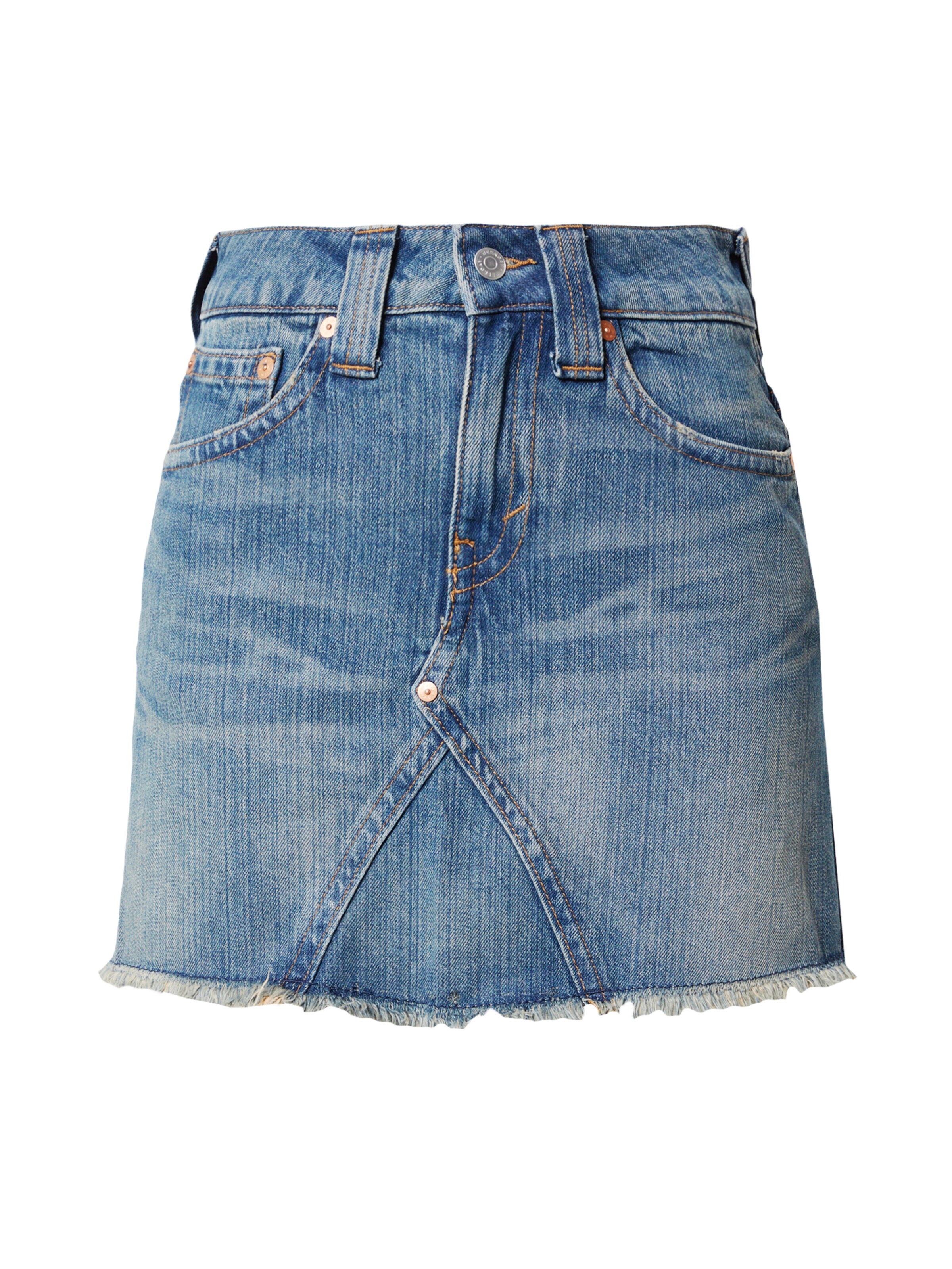 Fustă 'Ventura' de la WEEKDAY pe albastru: față