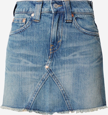 mėlyna WEEKDAY Sijonas 'Ventura': priekis