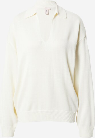 Pull-over NLY by Nelly en blanc : devant