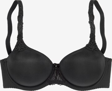 Invisible Soutien-gorge minimiseur LASCANA en noir : devant