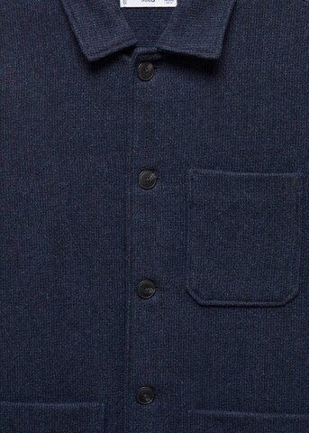 MANGO MAN Regular fit Button Up Shirt 'Bovisa' in Blue