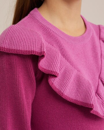 WE Fashion Sweter w kolorze fioletowy