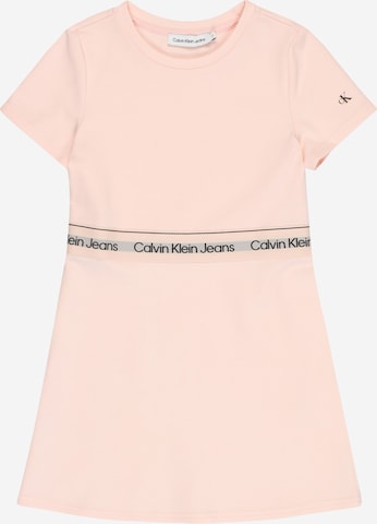 Calvin Klein Jeans Платье в Ярко-розовый: спереди