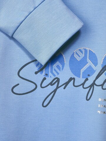 STREET ONE Sweatshirt in Blue