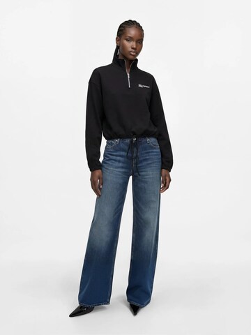 KARL LAGERFELD JEANS Sweatshirt in Black