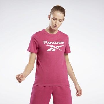 Reebok Tričko – pink: přední strana