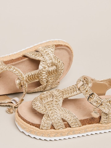 Lipsy Szandálok - arany