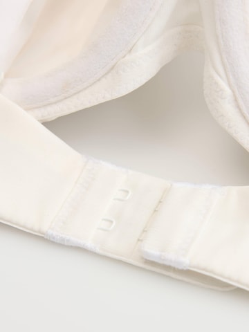 ESOTIQ - Push-up Sujetador 'Push-up-BH Kassidy, glatte T-Shirt-Cups, herausnehmbare Polster' en beige