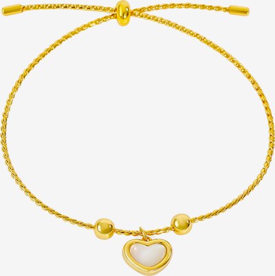 LOV AND LAV Armband 'ANGELA' in gold, Produktansicht
