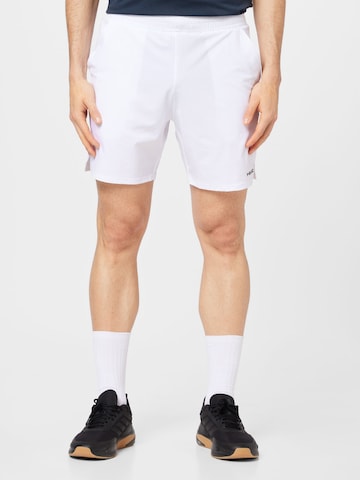 Regular Pantalon de sport 'POWER' HEAD en blanc : devant